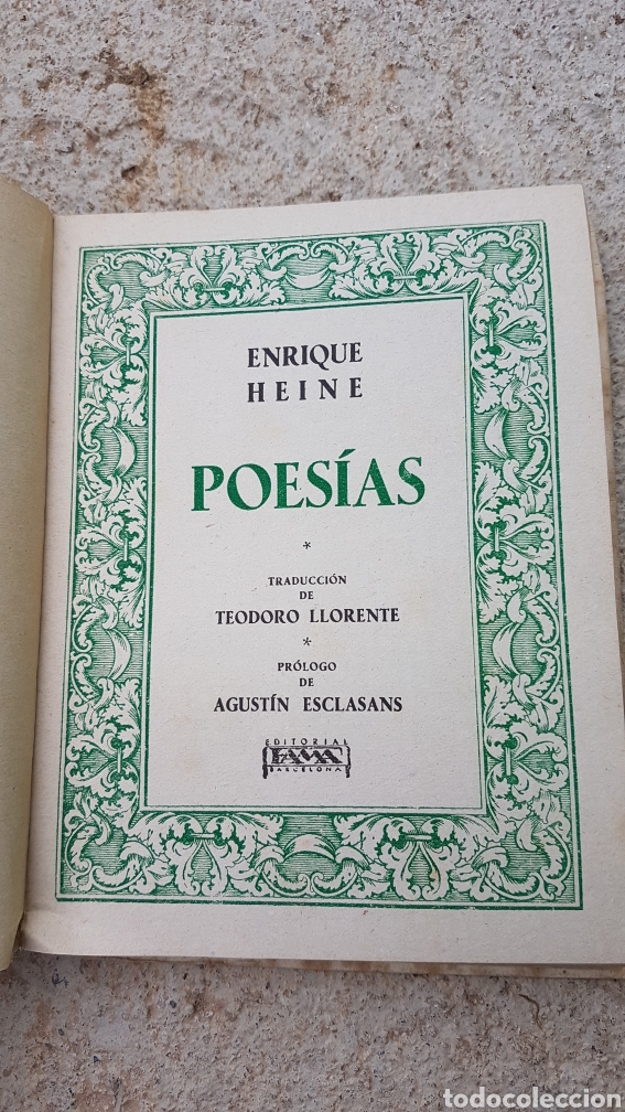 Libros de segunda mano: Libro poesias de Heine - Foto 2