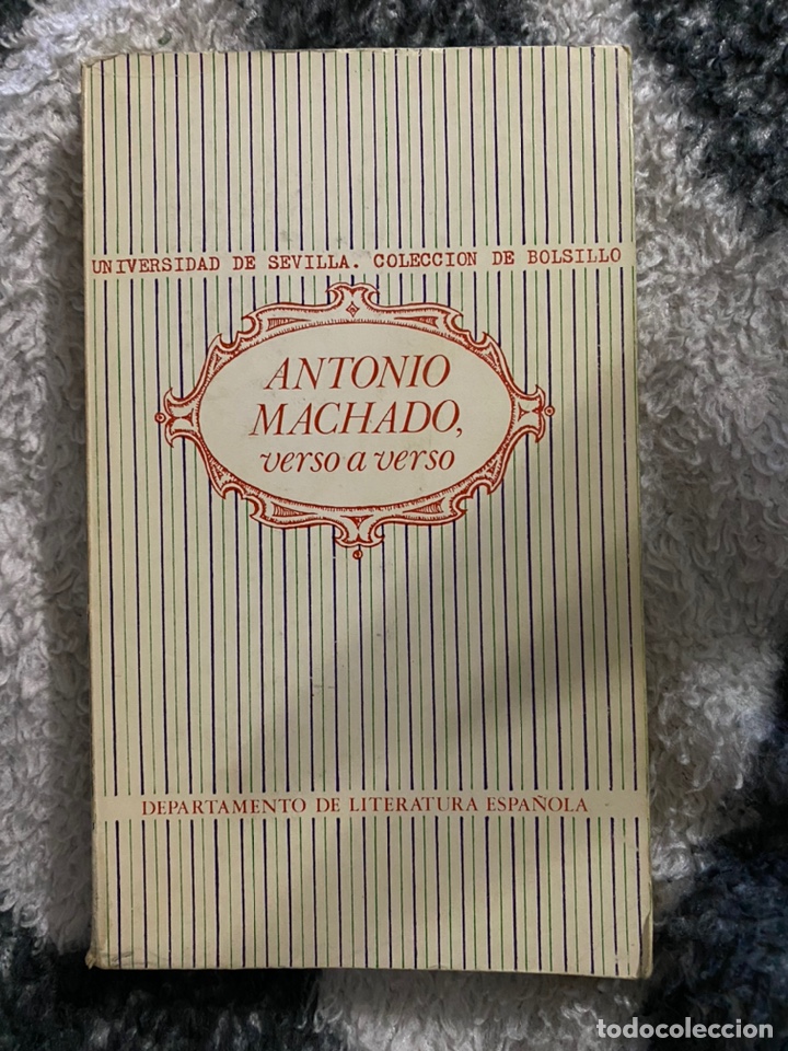 Libros de segunda mano: Antonio Machado verso a verso