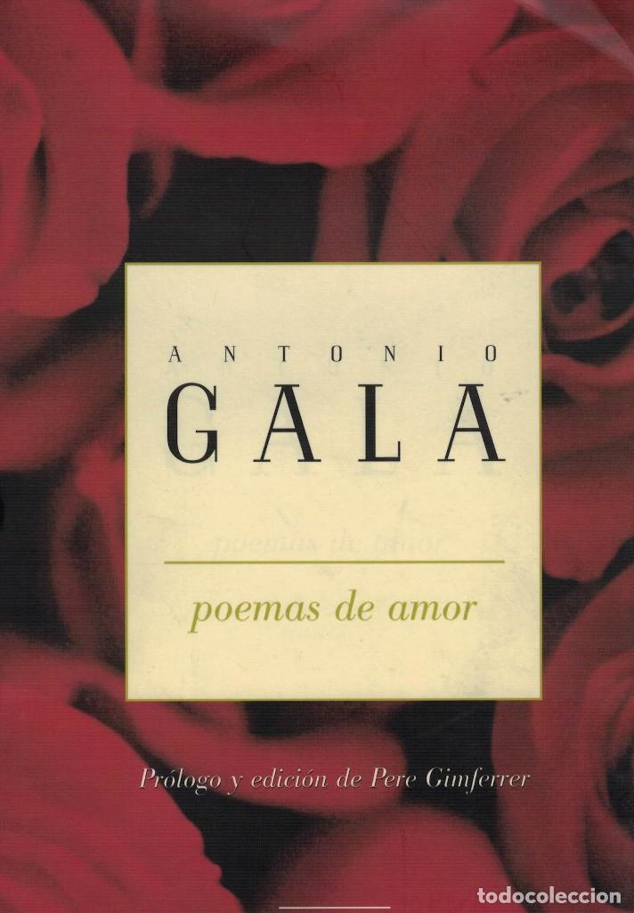 Libros de segunda mano: Antonio Gala, Poemas de amor - Foto 1