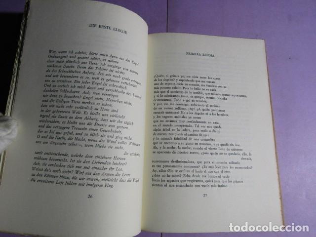 Libros de segunda mano: ELEG&Iacute;AS DE DUINO; RAINER MARIA RILKE - Foto 4