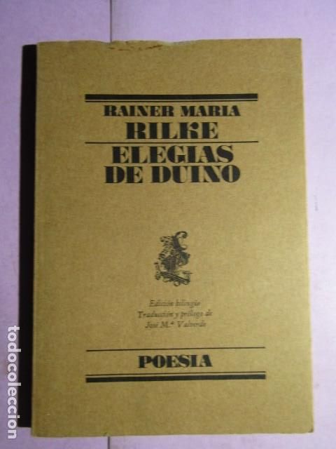 Libros de segunda mano: ELEG&Iacute;AS DE DUINO; RAINER MARIA RILKE - Foto 1