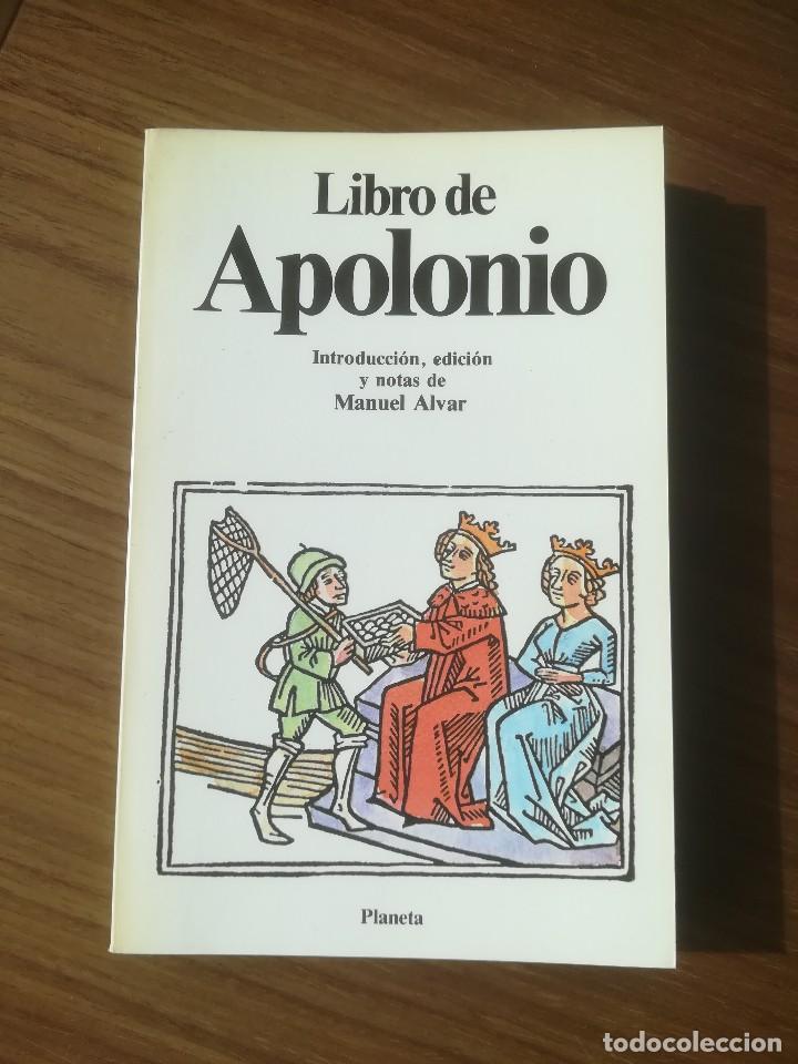 Libros de segunda mano: LIBRO DE APOLONIO - EDITORIAL PLANETA 1984- - Foto 1
