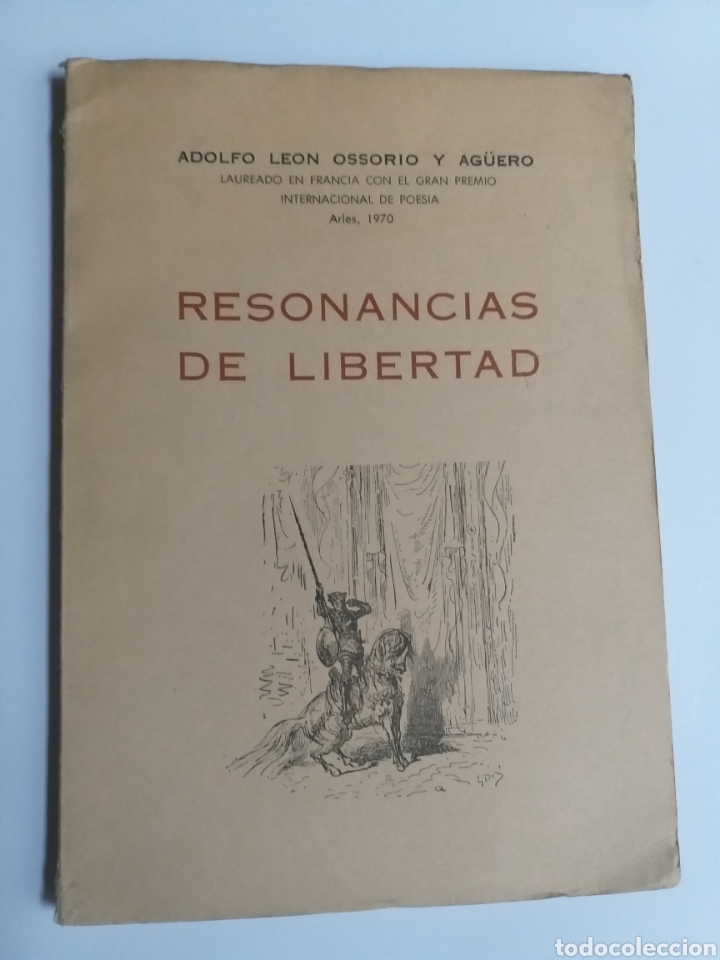 Libros de segunda mano: Resonancia de libertad . Adolfo Le&oacute;n Ossorio . 1971 M&eacute;xico
