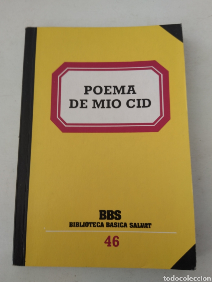 Libros de segunda mano: POEMA DE MIO CID/AN&Oacute;NIMO - Foto 1