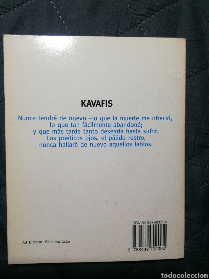 Libros de segunda mano: 56 POEMAS. KAVAFIS - Foto 2