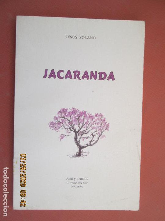 Libros de segunda mano: JACARANDA - JES&Uacute;S SOLANO - M&Aacute;LAGA 1996. - Foto 1