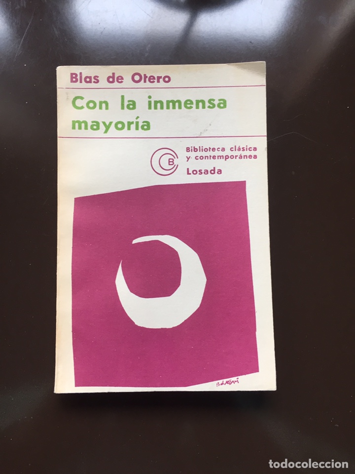 otero blas de con la inmensa mayoría poemas Comprar Libros de poesía en todocoleccion