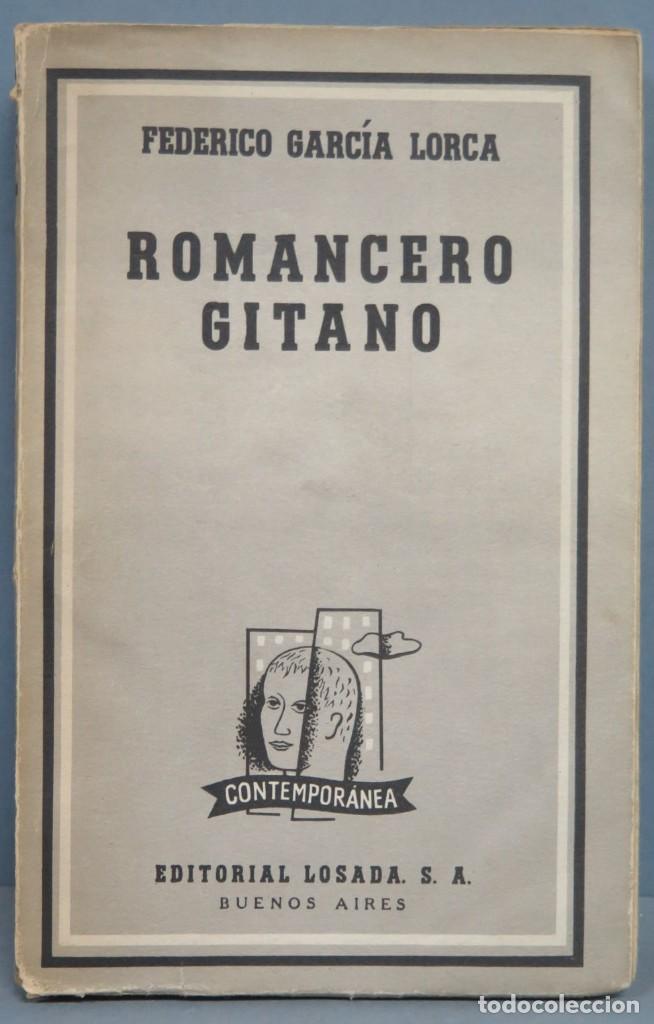 Libros de segunda mano: 1953.- ROMANCERO GITANO. LORCA - Foto 1