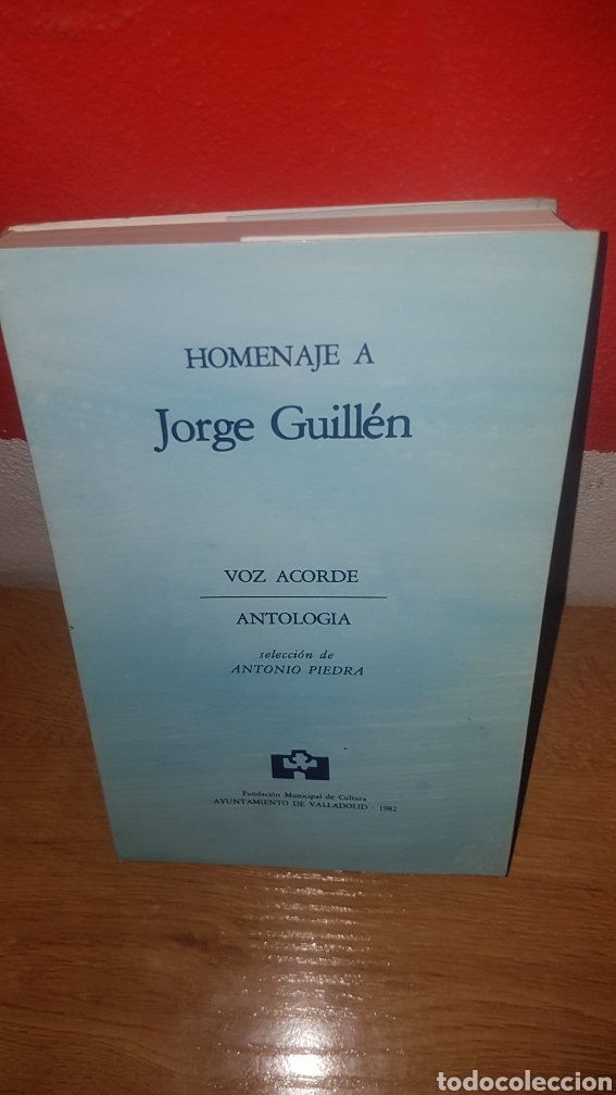 Second hand books: Homenaje a Jorge Guill&eacute;n voz acord&eacute;
