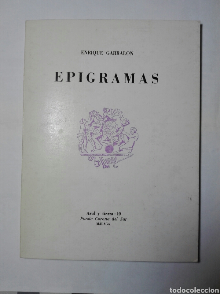Libros de segunda mano: Epigramas. - Foto 1
