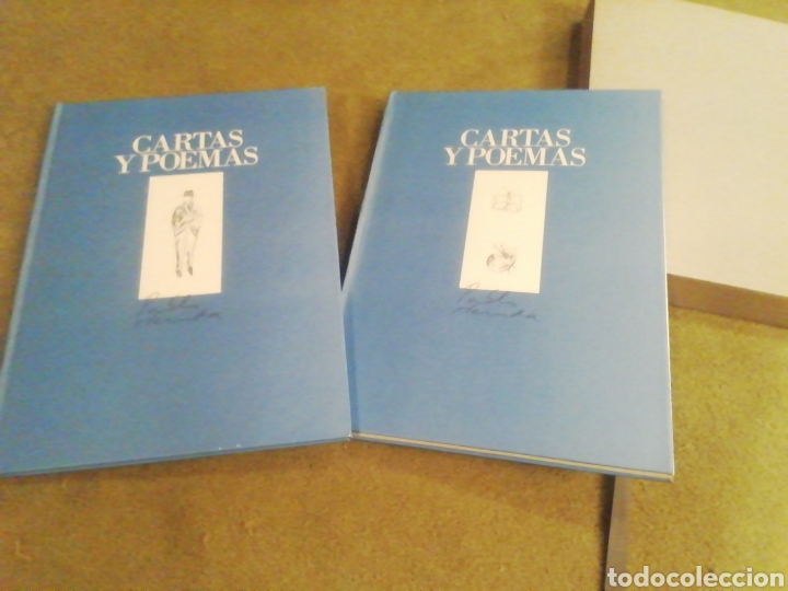 Libros de segunda mano: Cartas y poemas. Pablo Neruda. - Foto 1