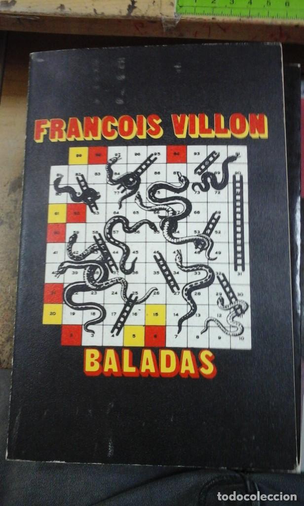 Libros de segunda mano: Fran&ccedil;ois Villon: BALADAS (Madrid, 1972) - Foto 1