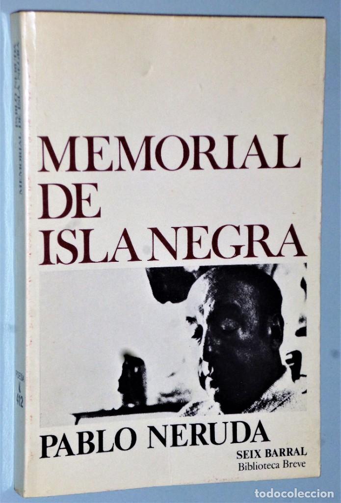 Libros de segunda mano: MEMORIAL DE LA ISLA NEGRA - Foto 1