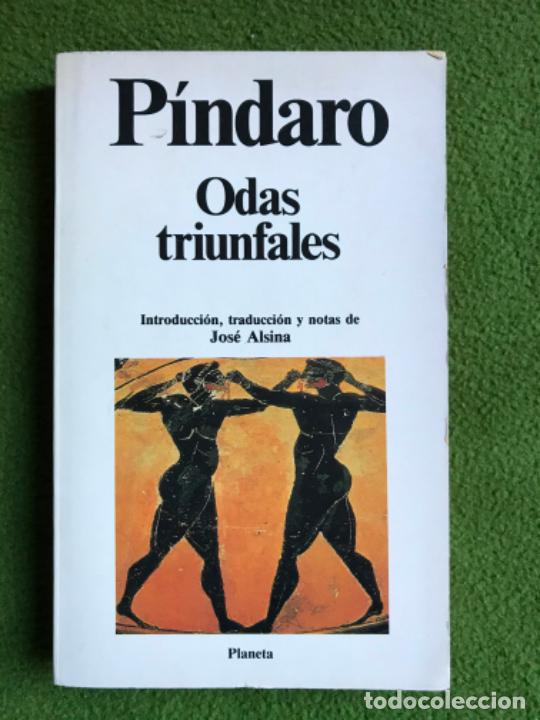 Libros de segunda mano: Odas Triunfales. P&iacute;ndaro. - Foto 1