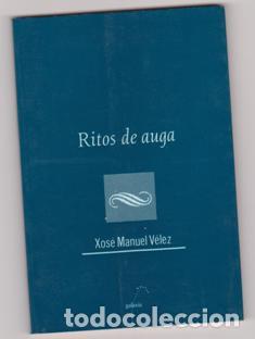 Libros de segunda mano: Ritos de auga, Xos&eacute; Manuel Velez - Foto 1