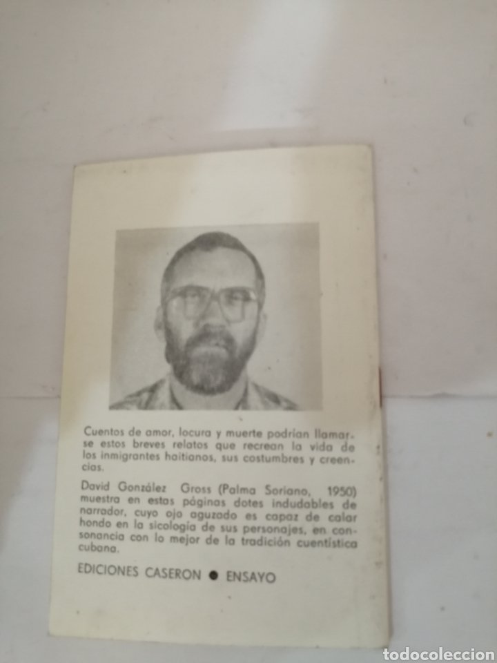 Libros de segunda mano: Cuentos del Cauto de David Gonz&aacute;lez Gross - Foto 3