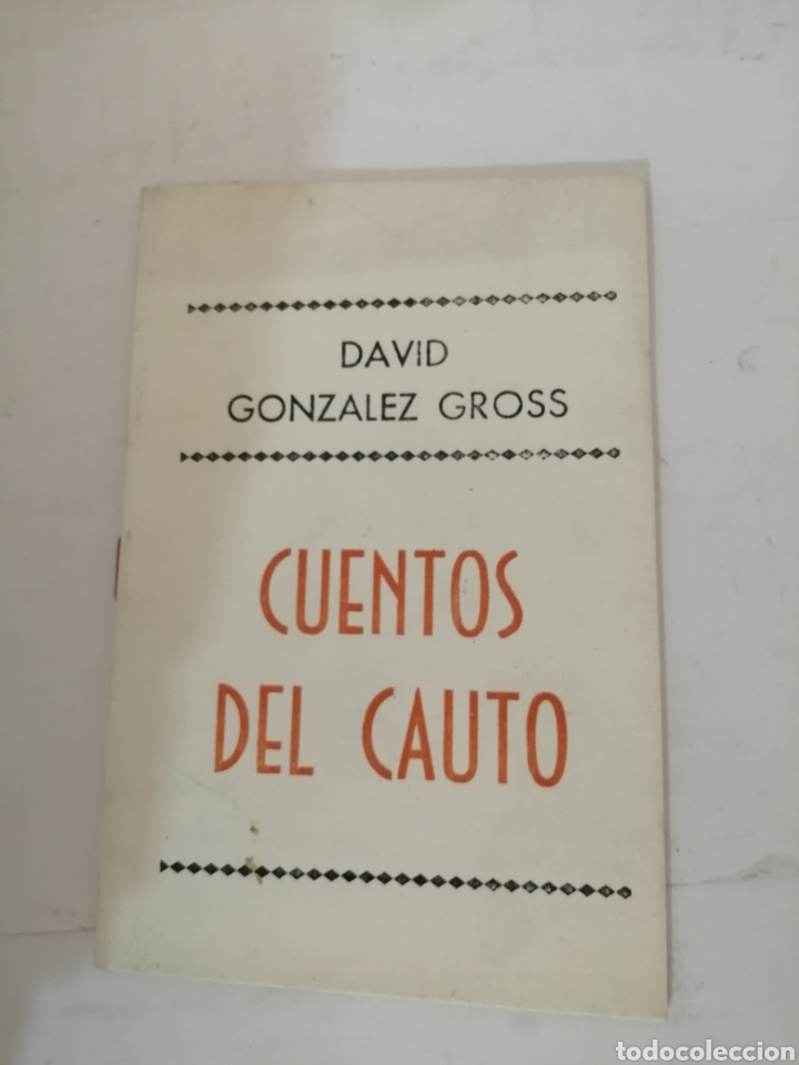 Libros de segunda mano: Cuentos del Cauto de David Gonz&aacute;lez Gross - Foto 1