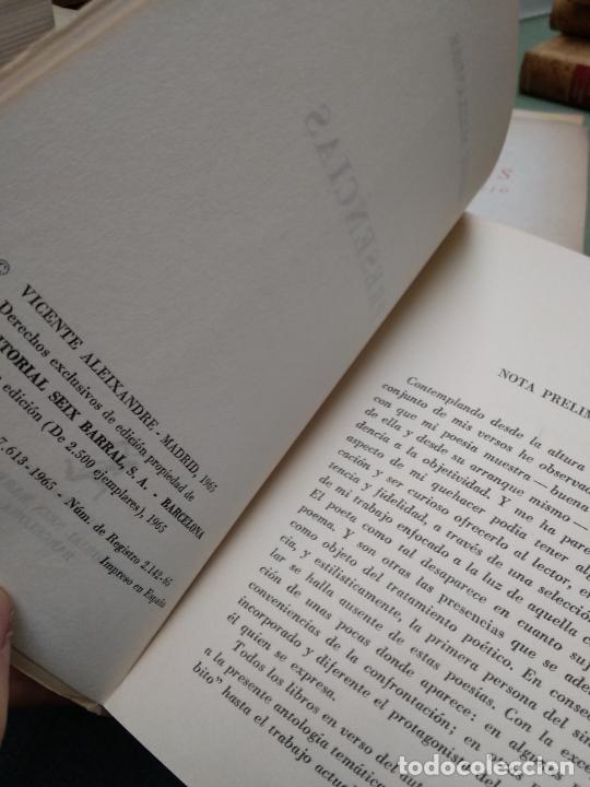 Libros de segunda mano: PRESENCIAS.- VICENTE ALEIXANDRE - Foto 2