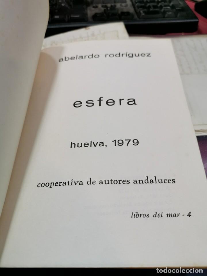 Libros de segunda mano: ESFERA - ABELARDO RODRIGUEZ - Foto 2