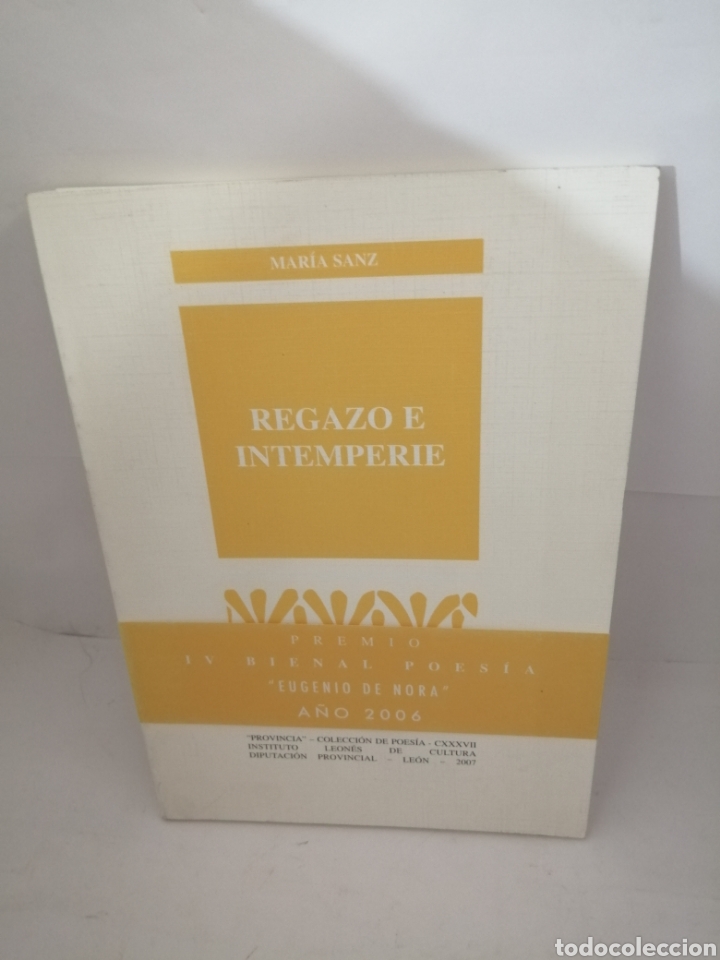 Libri di seconda mano: Regazo e intemperie de Mar&iacute;a Sanz