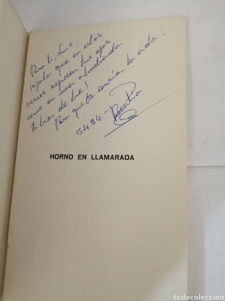 Libros de segunda mano: HORNO EN LLAMARADA DE ROSALIA VALLEJO - Foto 2