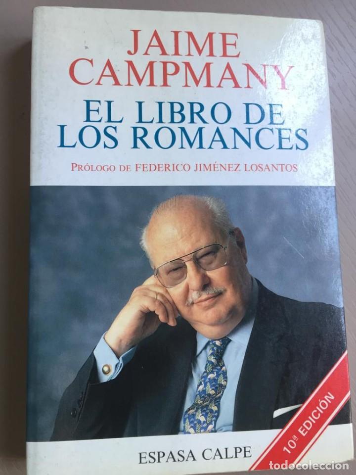 Libros de segunda mano: El libro de los romances - Jaime Campmany - Foto 1