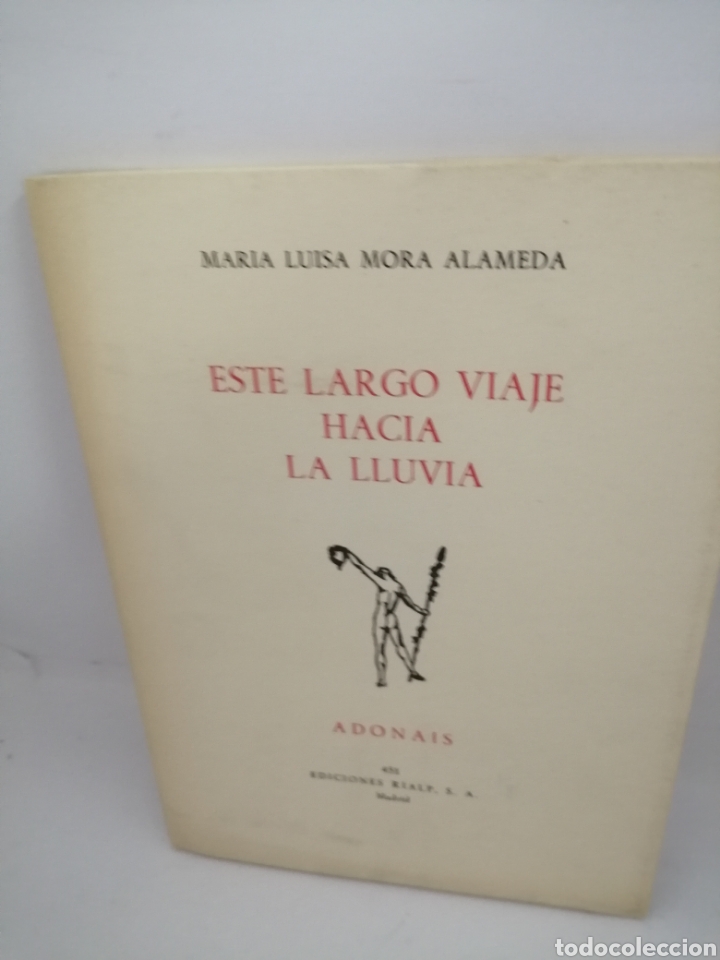 Libri di seconda mano: Este largo viaje hacia la lluvia de Mar&iacute;a Luisa Mora Alameda