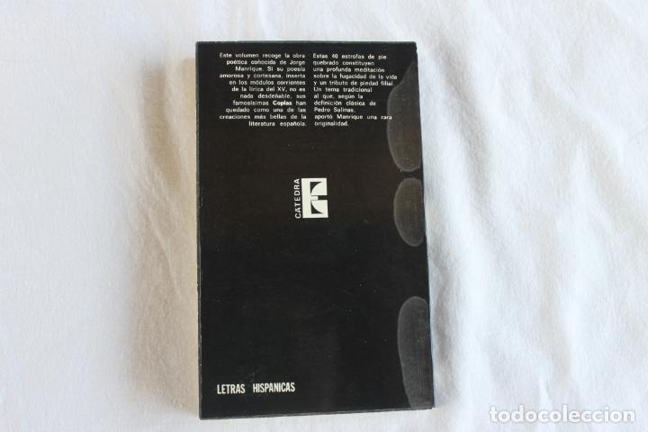 Libros de segunda mano: POES&Iacute;A. JORGE MANRIQUE - Foto 4