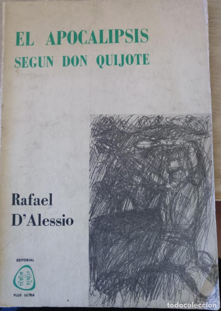 Second hand books: EL APOCALIPSIS SEG&Uacute;N DON QUIJOTE. - D&acute;ALESSIO, Rafael.