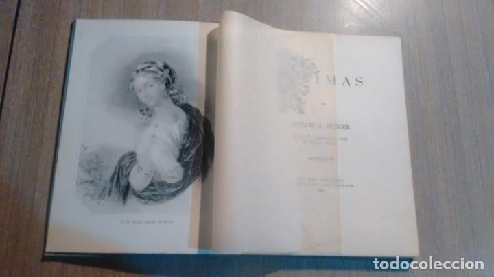 Libros de segunda mano: GUSTAVO A. BECQUER - RIMAS - - Foto 3