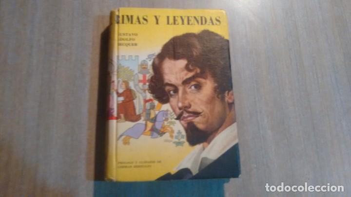 Libros de segunda mano: GUSTAVO A. BECQUER - RIMAS Y LEYENDAS - - Foto 1