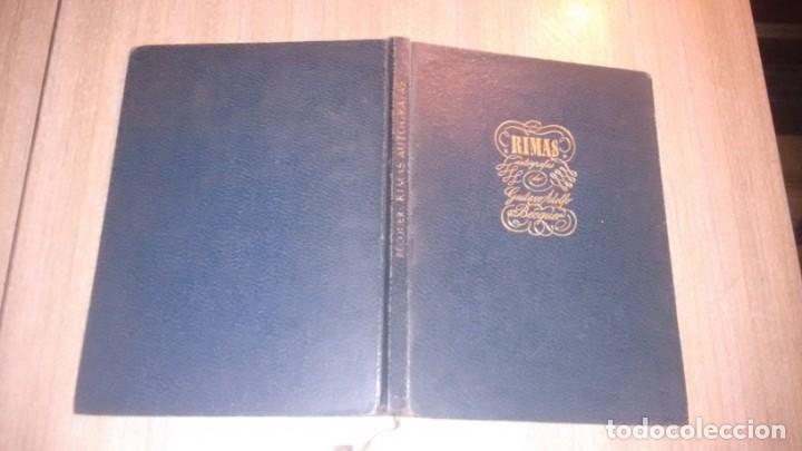 Libros de segunda mano: GUSTAVO A. BECQUER - RIMAS AUTOGRAFAS - - Foto 7