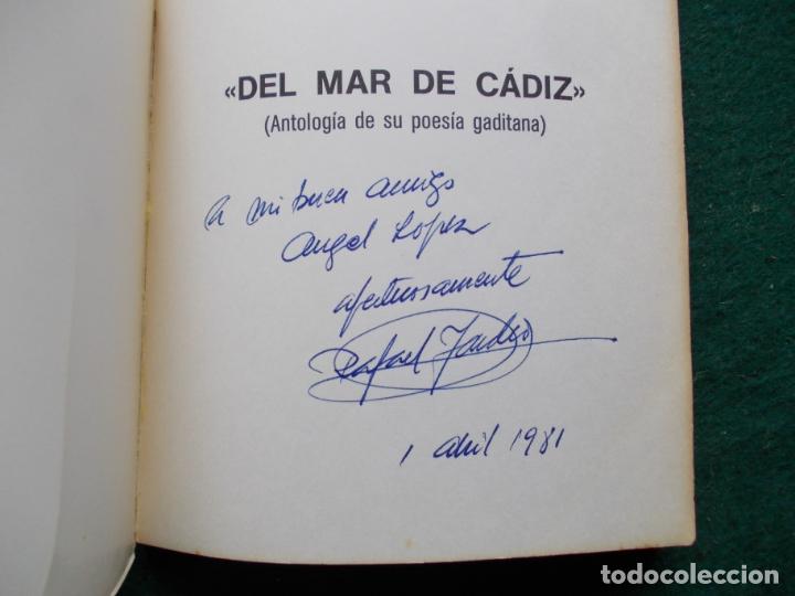 Libros de segunda mano: RAFAEL ALBERTI DEL MAR DE CADIZ - Foto 3