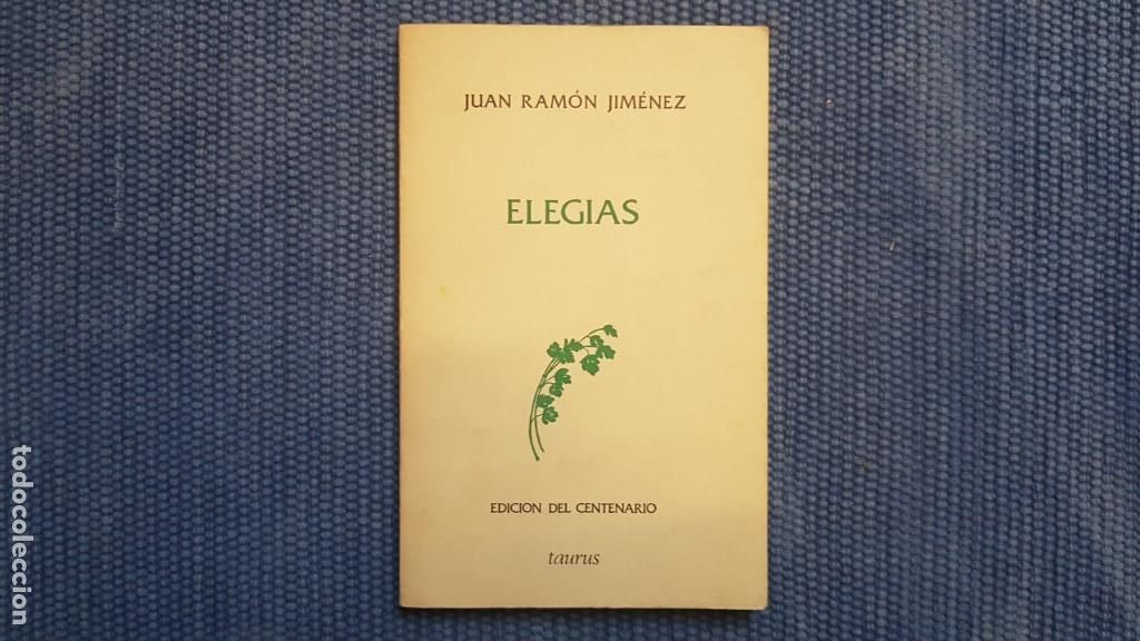Libros de segunda mano: Jim&eacute;nez, Juan Ram&oacute;n: eleg&iacute;as - Foto 1