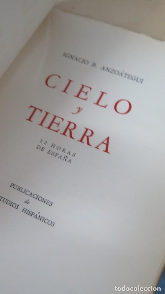 Libros de segunda mano: CIELO Y TIERRA. ANZOATEGUI - Foto 3
