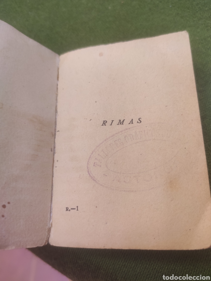 Libros de segunda mano: Rimas de Becquer L.E.I.C Barcelona. ASM - Foto 3