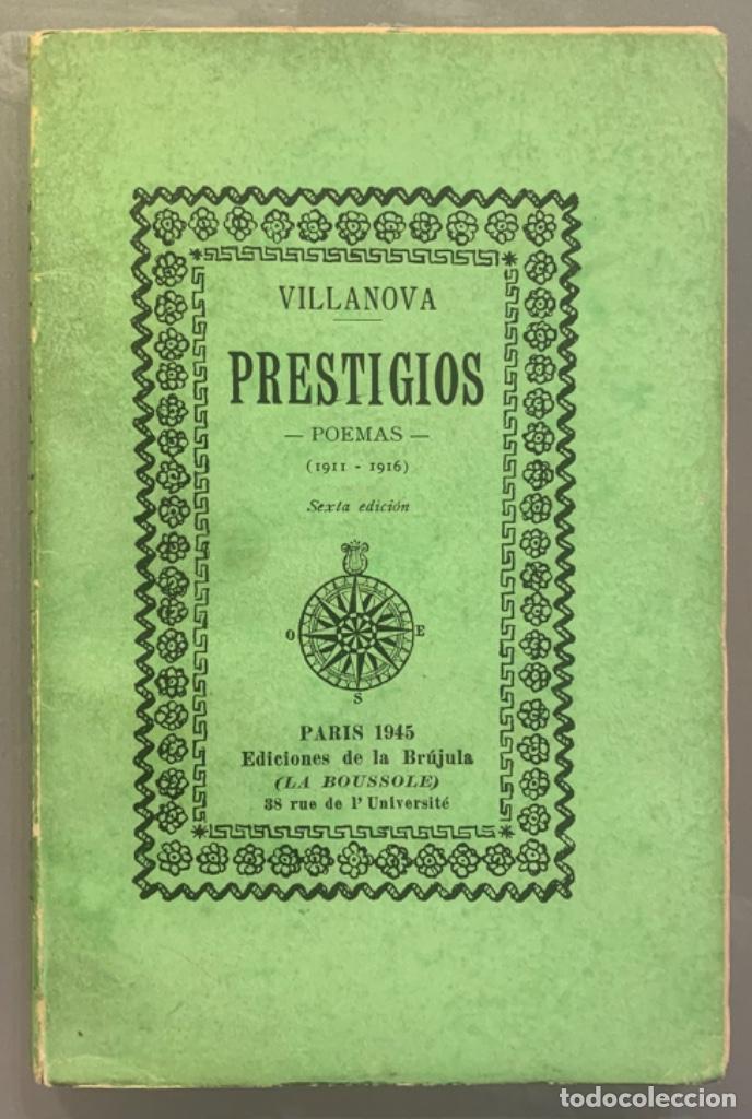Libros de segunda mano: Rafael Lasso De la Vega. Prestigios. Poemas 1911-1916