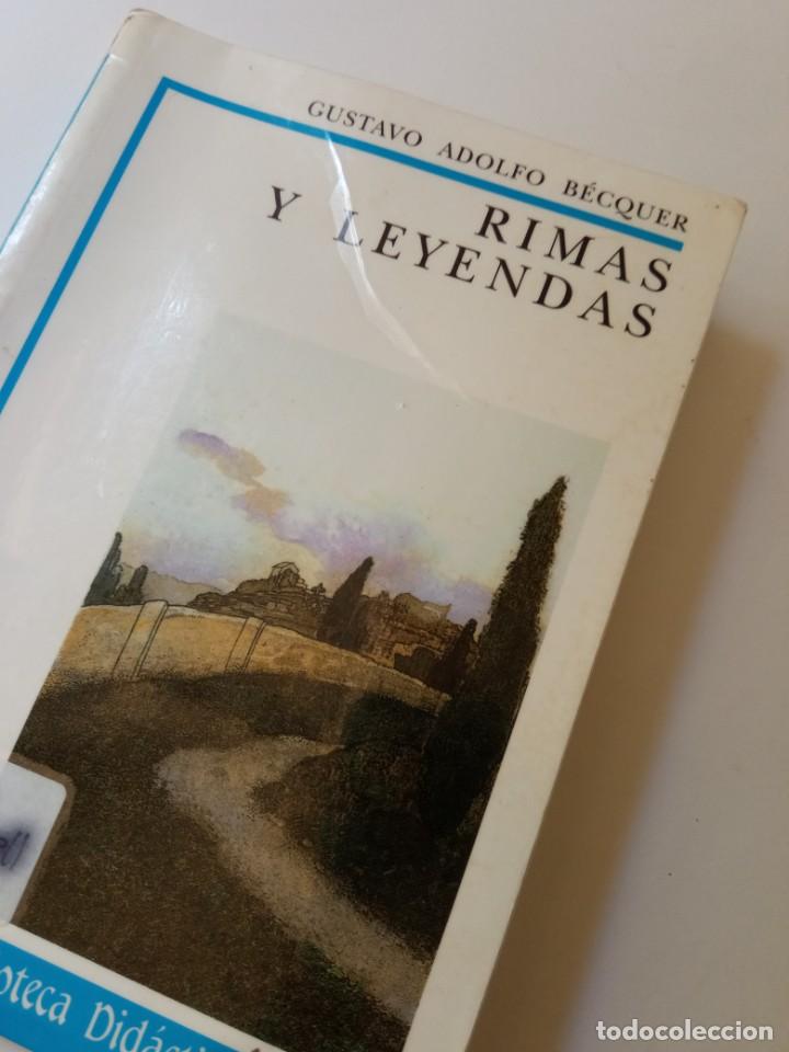 Libros de segunda mano: Gustavo Adolfo B&eacute;quer, Rimas y Leyendas. - Foto 2