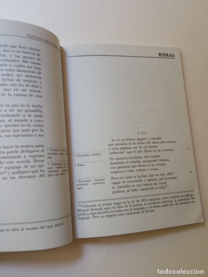 Libros de segunda mano: Gustavo Adolfo B&eacute;quer, Rimas y Leyendas. - Foto 3