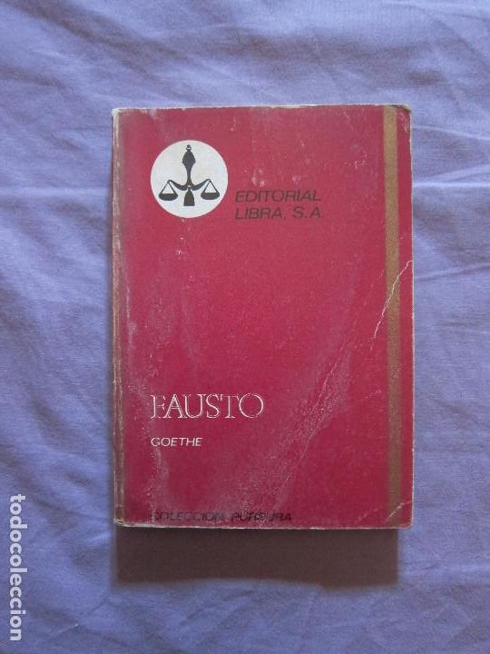 Libros de segunda mano: FAUSTO - GOETHE (ED. P&Uacute;RPURA) - Foto 1