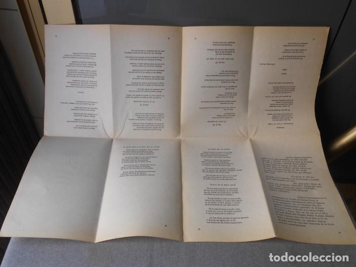 Libros de segunda mano: DESPLEGABLE GARCIA LORCA - Foto 4