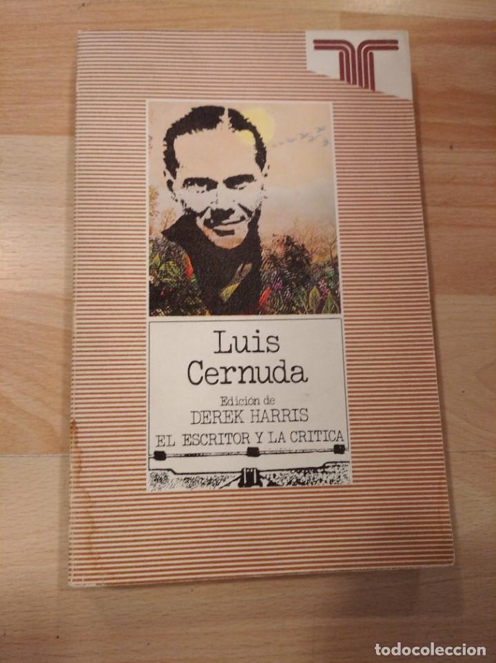 Libros de segunda mano: Luis Cernuda. El escritor y la cr&iacute;tica. Derek Harris - Foto 1