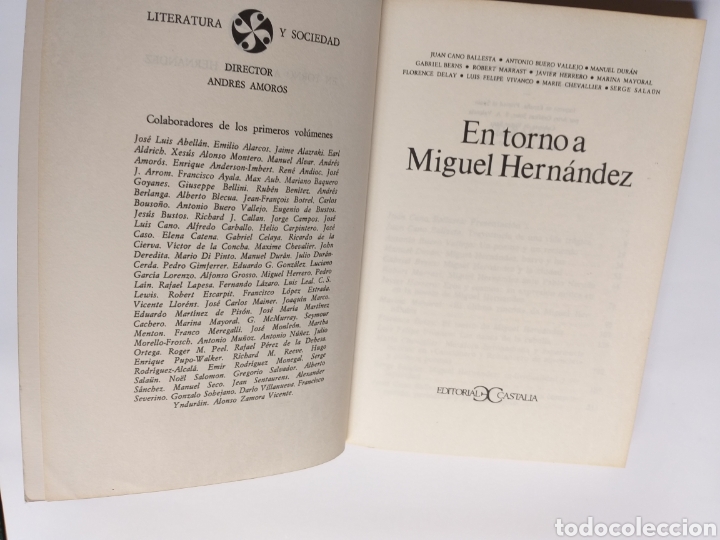 Libros de segunda mano: En torno a Miguel Hern&aacute;ndez . - Foto 6