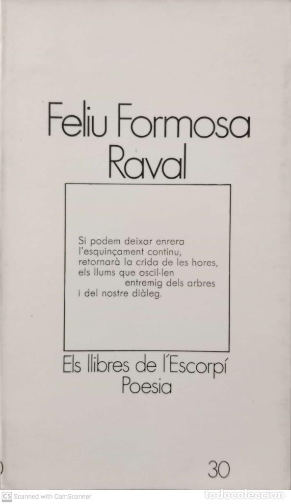 Libros de segunda mano: Raval [Feliu Formosa] - Foto 1