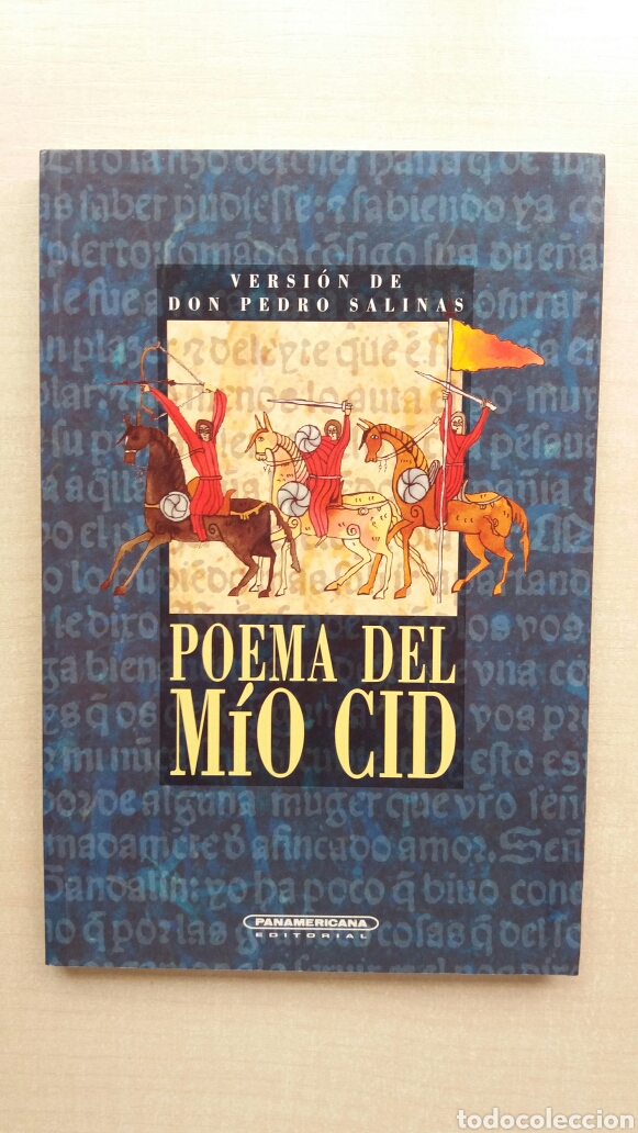 Libros de segunda mano: Poema del M&iacute;o Cid. Versi&oacute;n de Pedro Salinas. Panamericana, 2003. - Foto 1