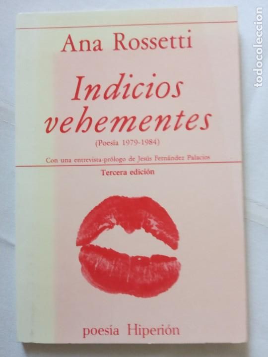Libros de segunda mano: INDICIOS VEHEMENTES-ANA ROSSETTI. - Foto 1