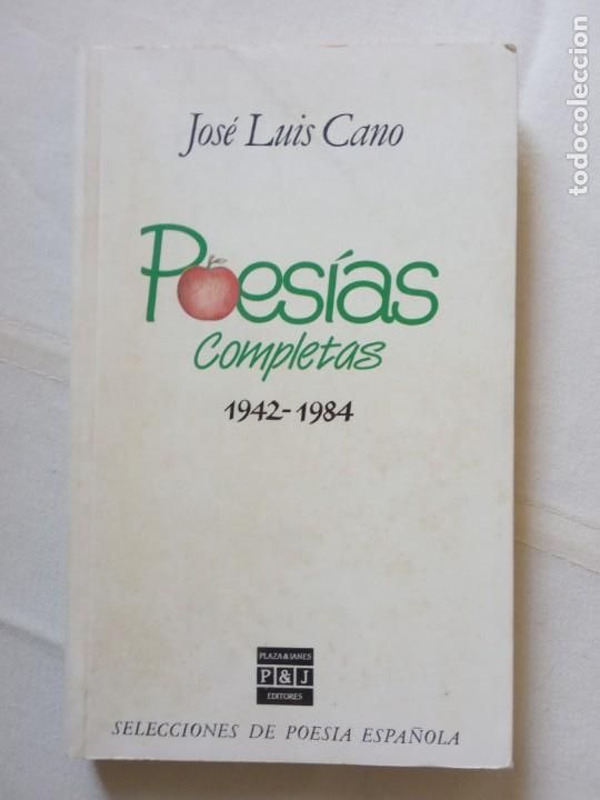 Libros de segunda mano: Poes&iacute;as completas- Jos&eacute; Luis Cano. - Foto 1