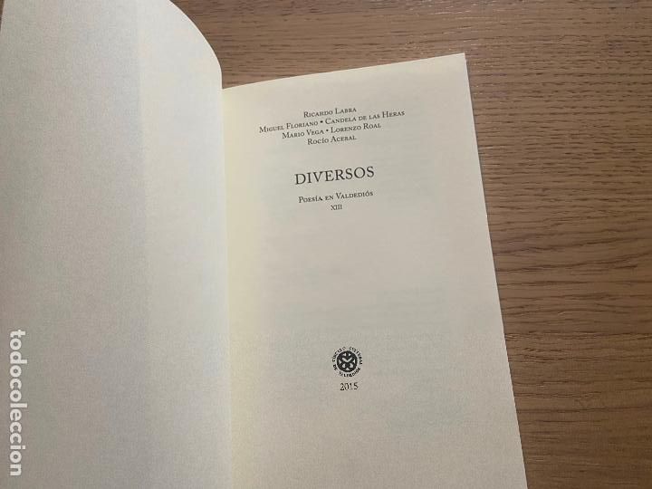 Libros de segunda mano: DIVERSOS - POESIA VALDEDIOS - VVAA - Foto 3