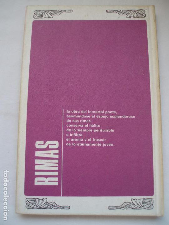 Libros de segunda mano: RIMAS. GUSTAVO ADOLFO BECQUER. TCE08 - Foto 2