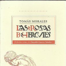 Libros de segunda mano: TOMÁS MORALES-LAS ROSAS DE HÉRCULES.CABILDO DE GRAN CANARIA.2006.. Lote 215773982